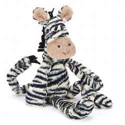 Personalised Jellycat Merryday Zebra