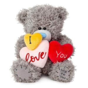 7" I Love You Hearts Me to You Bear