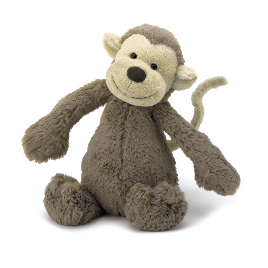 Jellycat Bashful Monkey Teddy