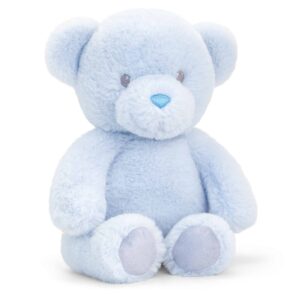 Personalised KeelEco Baby Boy Blue Bear 25cm