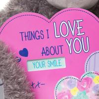 28" Things I Love About You Spinner Me to You Bear - Image 2