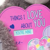 28" Things I Love About You Spinner Me to You Bear - Image 3