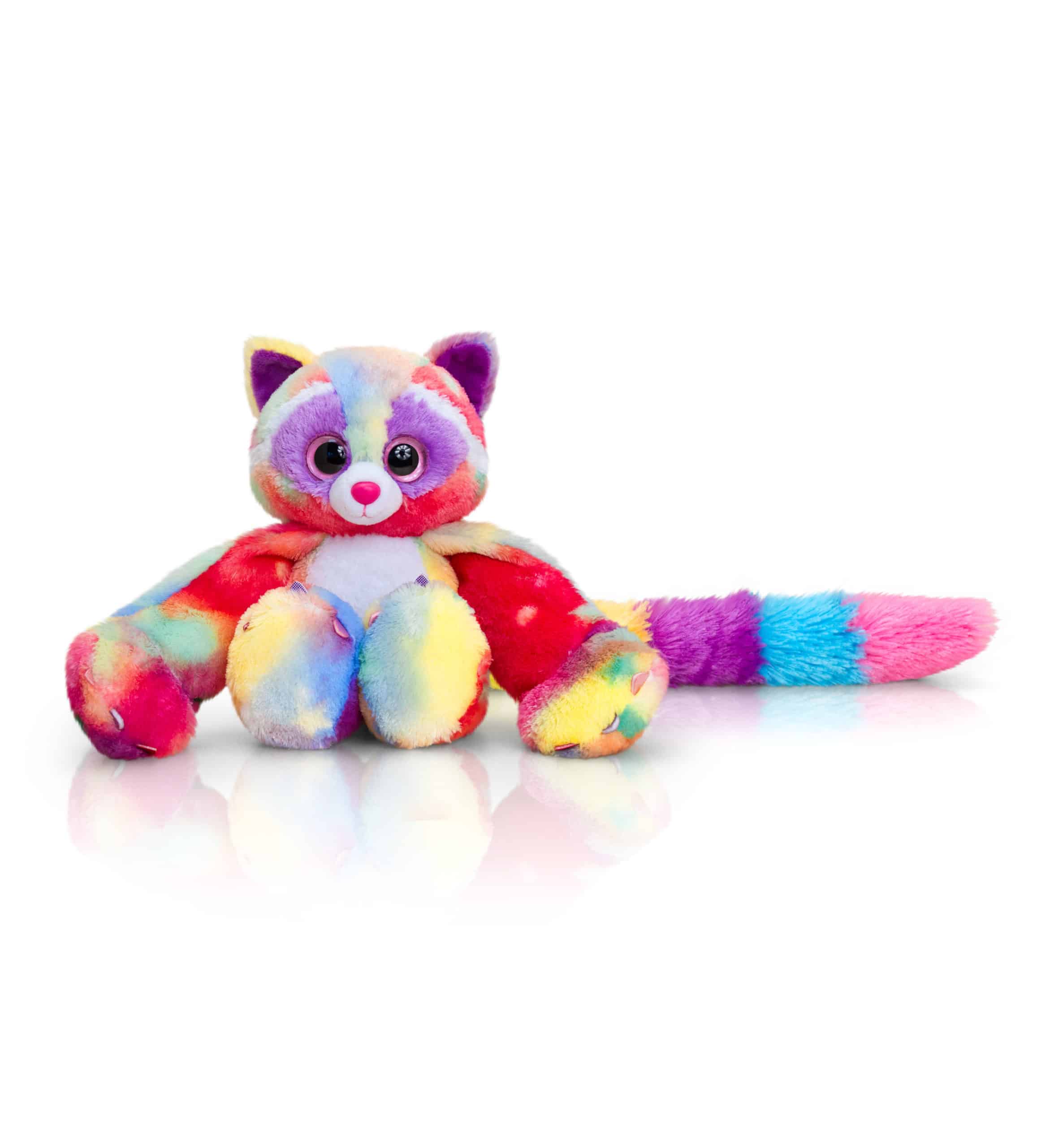 35cm Hugg'ems Rainbow Cat