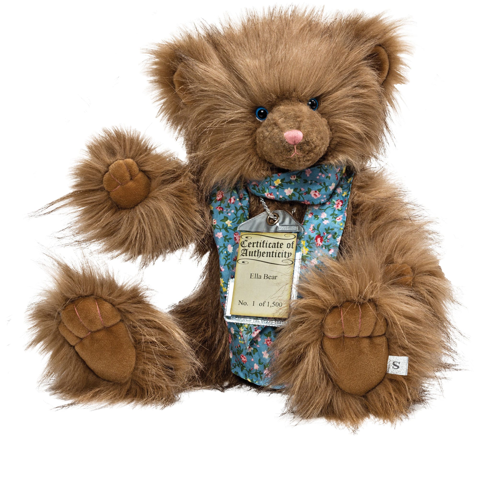 Silver Tag 5 Bear Ella