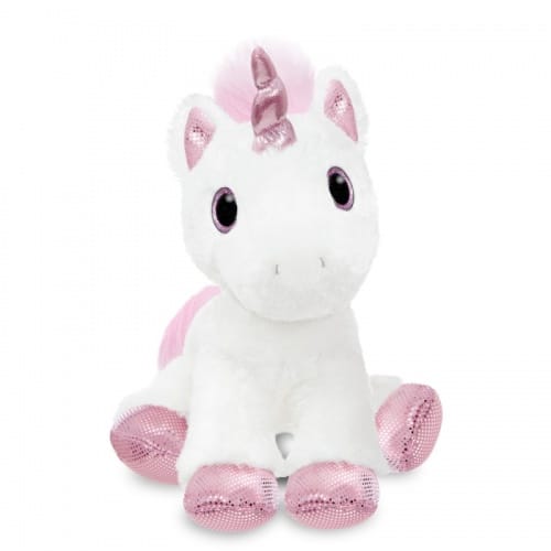 Personalised White and Pink Unicorn