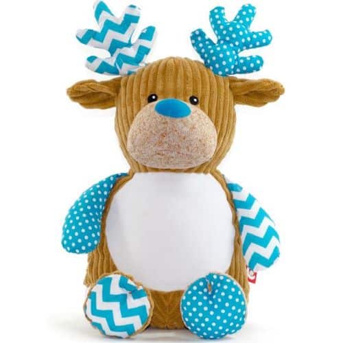 Cubbies Cupcake Blue Personalised Reindeer