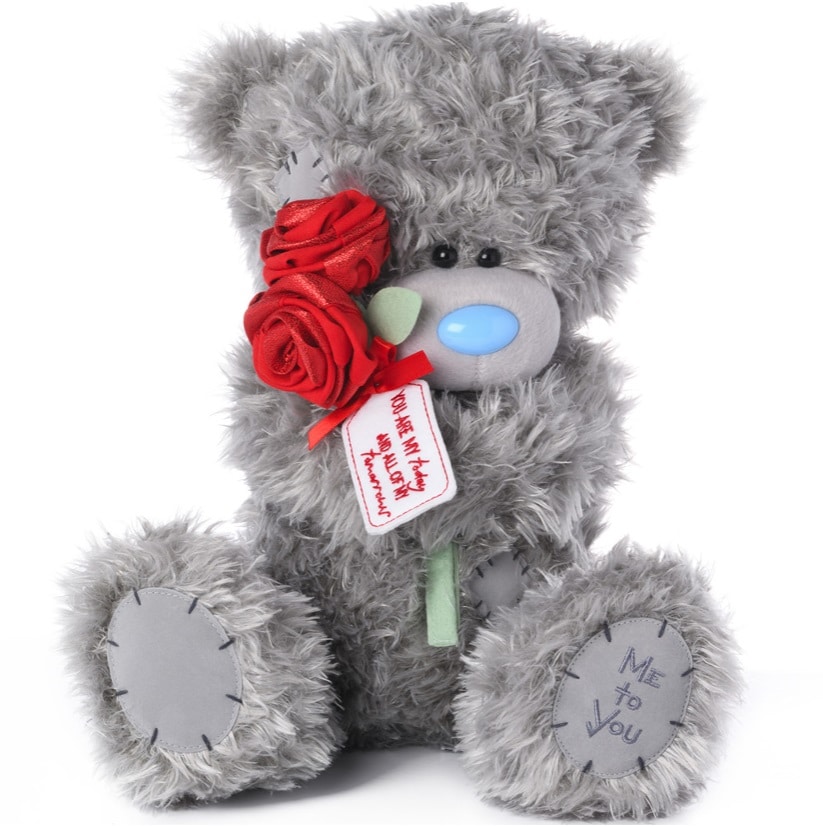 Me to You Bear Holding Roses