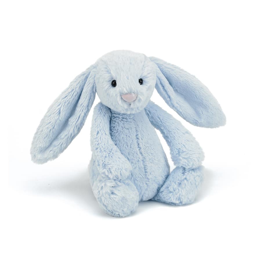 Personalised Bashful Bunny Blue