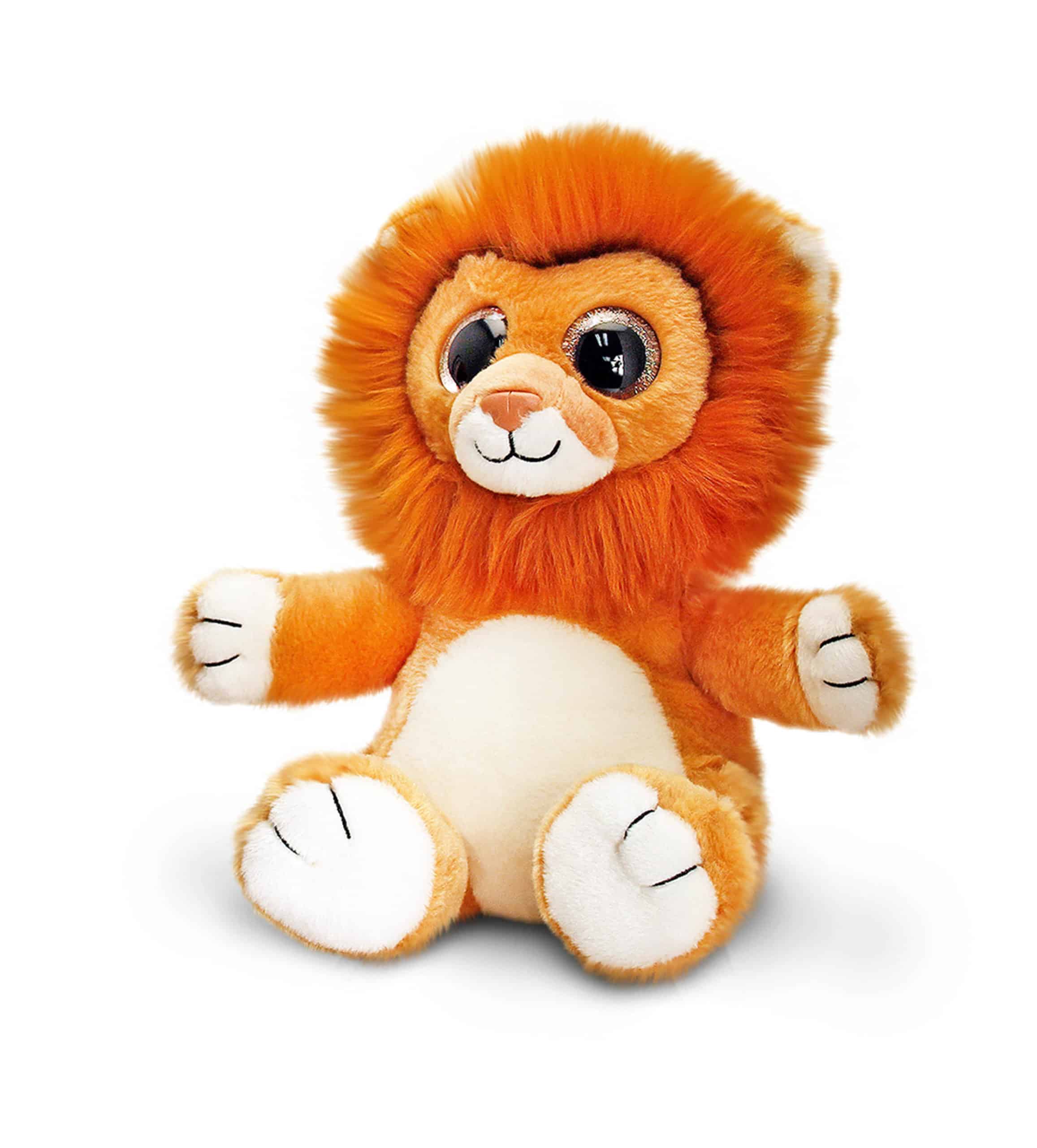 Personalised Sparkle Eyes Lion Teddy