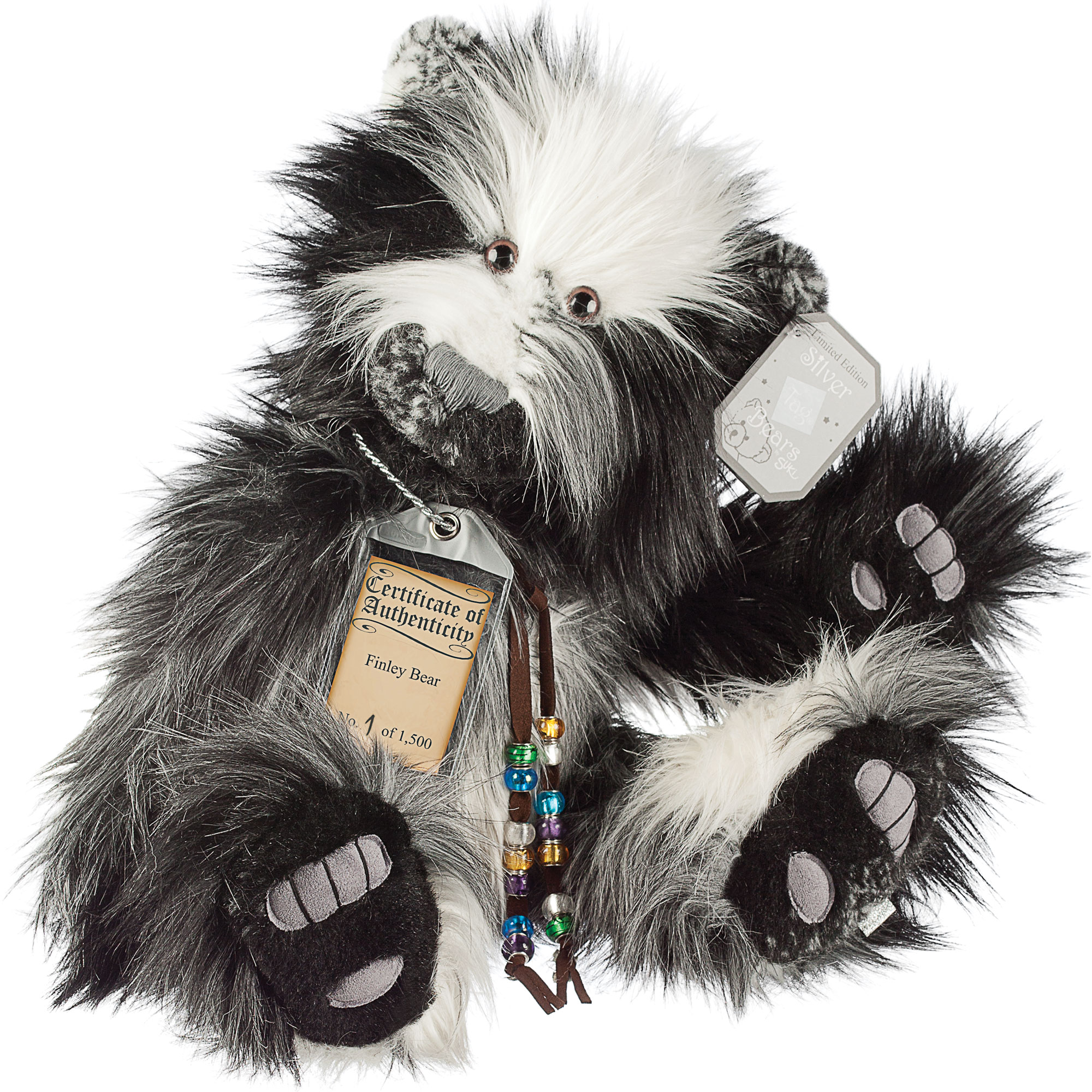 Finley Silver Tag Bear - Collection 4