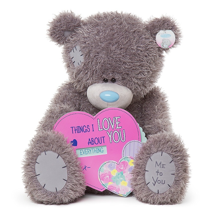 28" Things I Love About You Spinner Me to You Bear