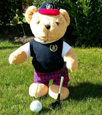 Tommy Golfer Teddy Bear