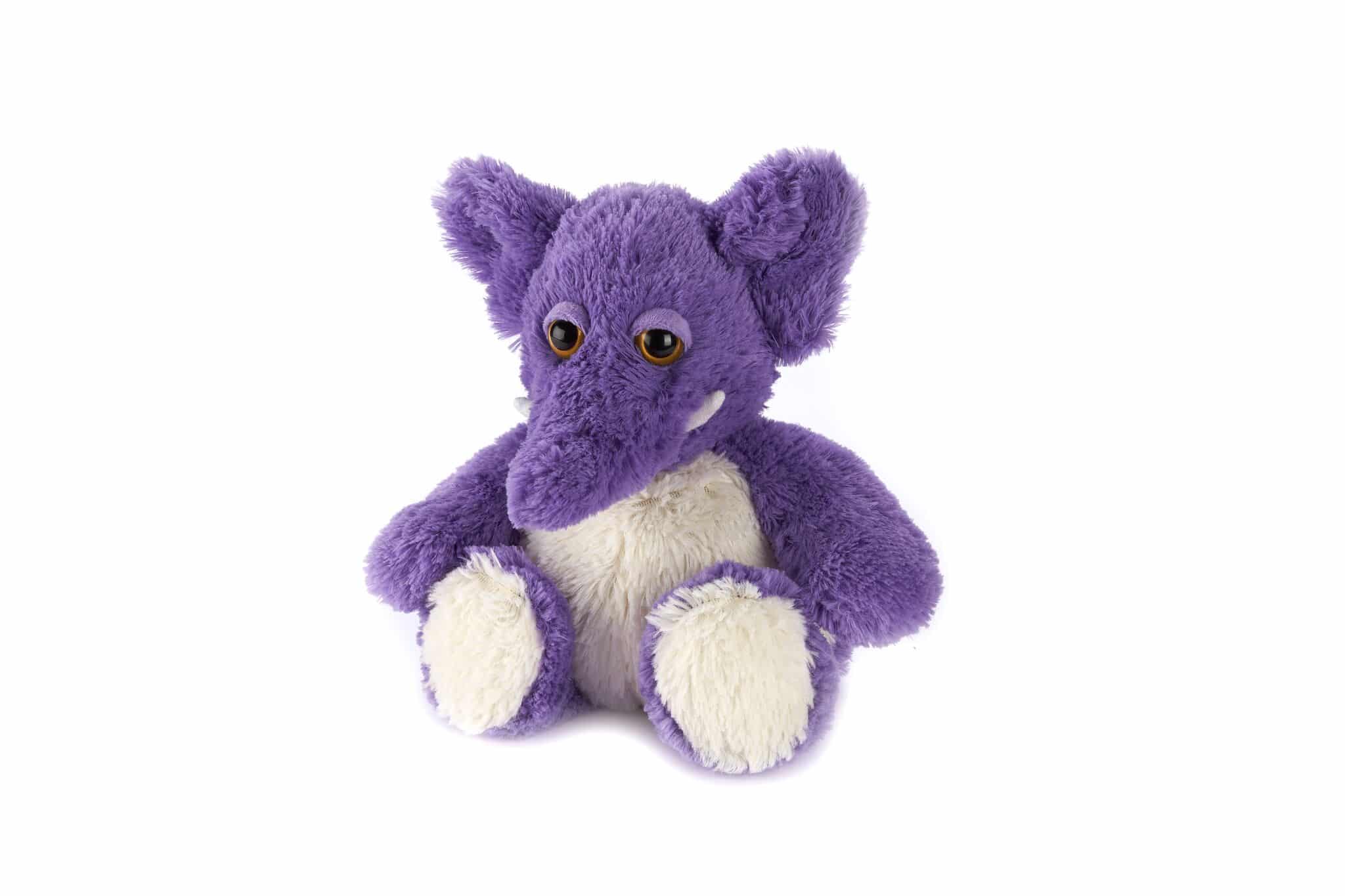 Warmies Cozy Plush Microwave Purple Elephant