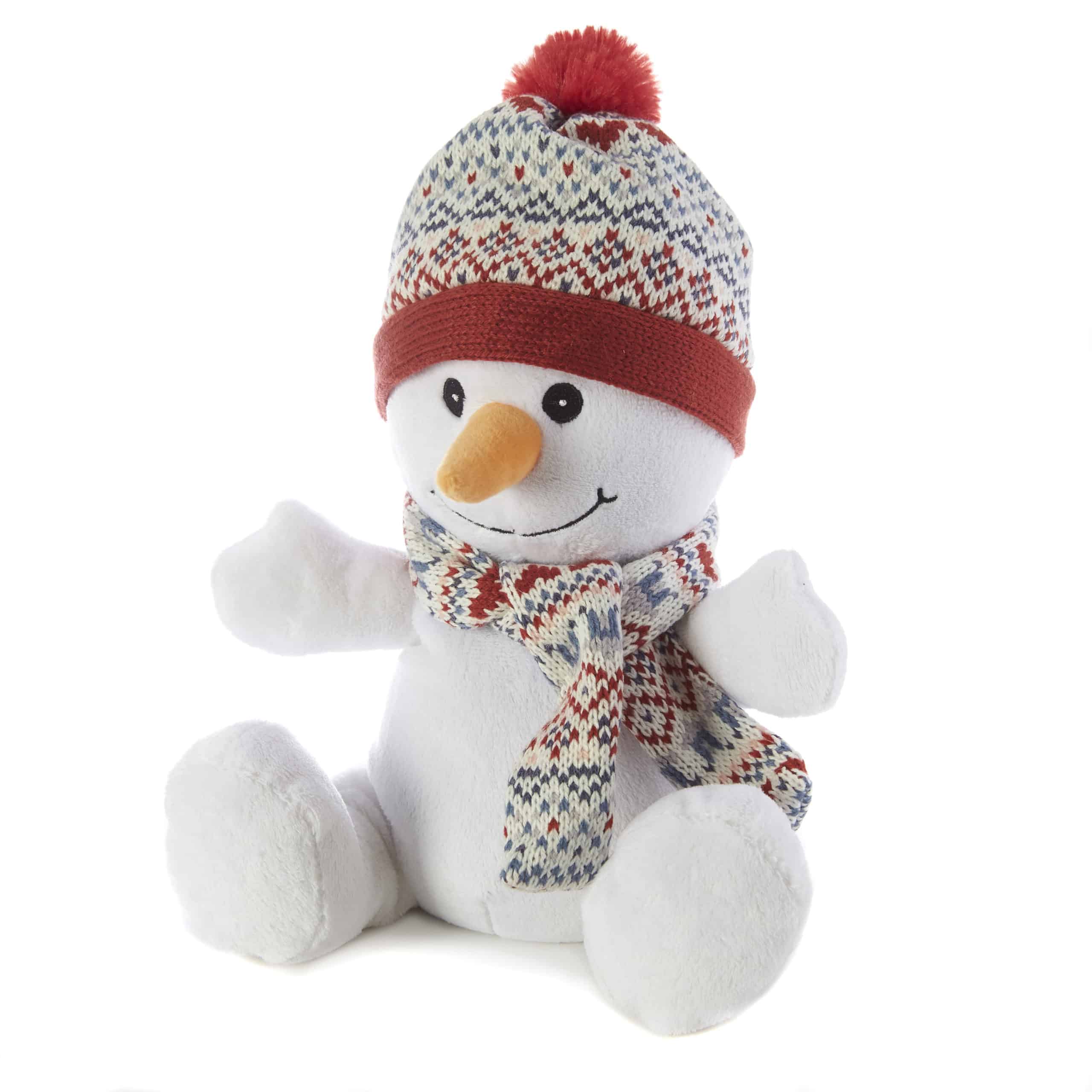 Warmies Cozy Plush Microwave Snowman