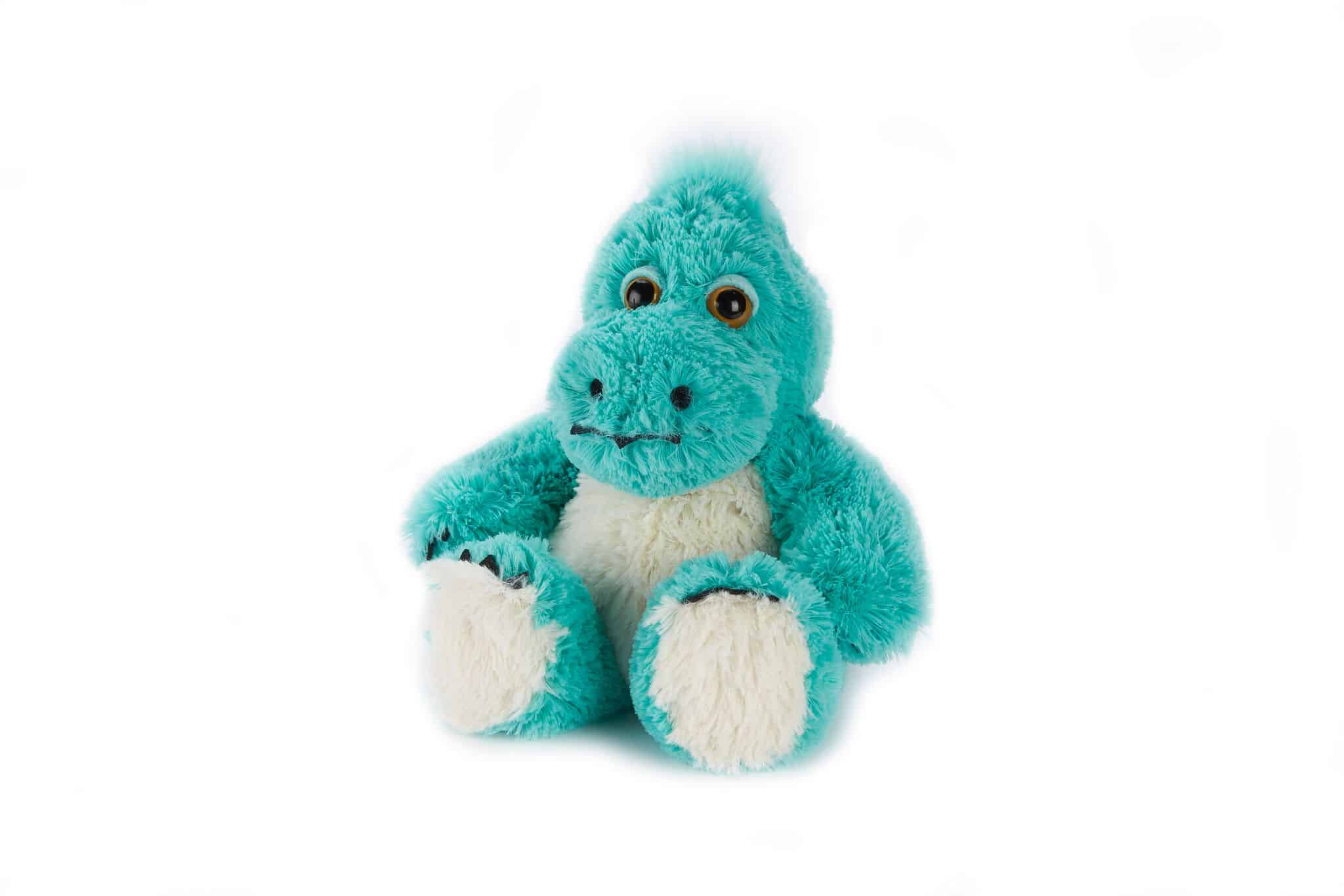 Warmies Microwave Turquoise Dinosaur
