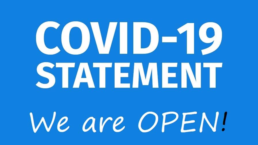 Covid-19 statement